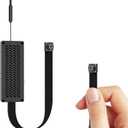 LTZXTC Mini Nanny Cam, Mini Camera 4K Ultra HD with Wireless WiFi Camera, Portable Home Security Indoor Outdoor(Suitable for iOS)