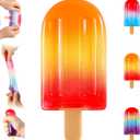 2 x Ice Cream Squeeze Squishy (Yellow Purple Blue)