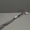 Rogers 5/8" Black Tension Curtain Rod, 48-84