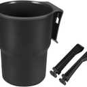 Hanging Car Cup Holder, Multi-Function Cup Holder Organizer with Air Vent Clip, Auto Window Door Drink Holder for Cellphone Pen Coffee Key Bottle (Black 2)