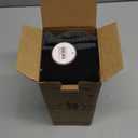 ANTSANG 5 Pairs Merino Wool Hiking Socks for Men & Women Thermal Winter Warm Moisture Wicking Cushion Boot Socks (Medium, Black)