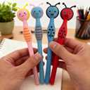 8 pcs Bee Pens Inspirational Bee Pen bee themed party favors for Bee Enthusiasts, Employees, Colleagues, Students And Holiday gifts