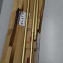 TONIAL 3/4 Inch Bay Window Curtain Rods, 36 to 72 Inch Center Rod for window 24 to 68 Inch, 20 to 36 Inch Side Rod for window 16 to 32 Inch, Decoratice Drapery Rods with Small Cap Finial, Antique Gold