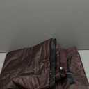 Insulated Magnetic Door Curtain for Winter, Thermal Door Cover with Triple-Layer Oxford Fabric, Windproof Cold Draft Blocker, Energy Saving Waterproof Curtain for Indoor Outdoor (Fit Door 32*80 Screen:35*82, Transparent Coffee)