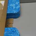 2 Pcs Extra Thick Saddle Float Strong Foam Support Saddle Seat Float Water Solid Swimming Pool Chair Swirl Pattern for Lake Beach River Boat Parks 23.5 x 21 x 2inch