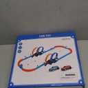 LILYBUDS Toy Car Race Track Set for Boys Kids Age 3-5 4-7, Race Tracks with 4 Crash Zones and 1:64 Scale High-Speed Slot Cars, Christmas Halloween Birthday Gifts Toys for Toddlers Boys 4-8 8-12 Years