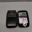 R36MAX 4000mAh Portable Rechargeable Handheld Retro Game Console,Handheld Retro Game Console with 64G TF Car,4.0-inch Screen,Feminine+Masculine Colors Easy Install for Travelers,Black