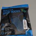 Lux Dual Grip Socks - Soccer Grip Socks for Men and Women. GripArray Performance & Comfort