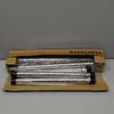 STARLATTA Adjustable Shower Curtain Rod 31-80 Inch, Never Rust Stainless Steel Silver Tension Rod, 1" Heavy Duty No-Drill for Bathroom, Kitchen & Closet