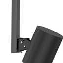 Speaker Mount for Sonos Era 100 and Era 100 SL Ceiling Mount  Tilt +15/-30 & Swivel 90 Adjustable for Sonos Era 100 Mounting for Better Sound Included Screw Kits Easy to Install, Black