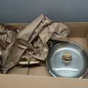 Titanium Pans for Cooking, 12in with Lid, Butter Warmer