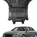 Engine Splash Shield Fit for Audi A4 S4 RS4 2009-2016 Lower Engine Case Guard Under Engine Cover Fit for Audi A5 S5 RS5 2009-2017 Front Engine Guard + Gearbox Guard Mud Flaps