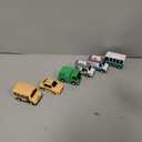 Tub Works® Vehicles™ Bath Cars Mold Free Bath Toys, 6 Pack | Sealed, No Hole Bath Toys Design Keeps Moisture Out | Soft, Squeezable & Float on Water | Fun Baby & Toddler Bath Toys | City Car Bath Toys