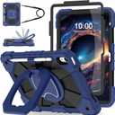 WESOROL Case for iPad (A16) 11th Generation 11 Inch (2025),iPad 10th Generation 10.9 Inch (2022),Full-Body Drop Protection i Pad Case 10th Gen with Rotating Stand Screen Protector,Navy