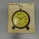 Battery Alarm Clock,Night Light,Vintage Hangable Super Silent Non Ticking Analog Table Clock for Bedroom Bedside, Desk,Shelf
Brand: RODH