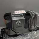 MUJERBAY UltraHeat Carpet Cleaner, Heating & Powerful Upholstery Cleaner Machine,Portable Spot with 360°Wheels, 1.8-inch Deep Stain Warm Rug Cleaner for Car, Stairs, Couches. Black