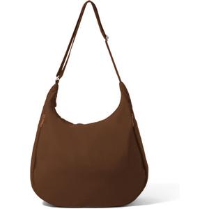 Baggallini Swift Hobo Crossbody Bag for Women - Lightweight 15.7"x16" Travel Purse Handbag Hobo Bag
