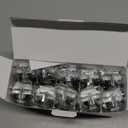 BESTTEN 10 Pack 3-Way Decorator Light Switch, 15A 120/277V, Single Pole or Three Way, Rocker Paddle Wall Switch, On/Off Rocker Interrupter, UL Listed, White