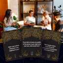 FLUSTER Creations | Ice Breakers and Deep Conversation Cards for Adults (120 Cards) | Conversation Starter Social Card Game | Ages 14+ | 2-6 Players