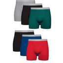 Hanes Men's Boxer Briefs, Cool Dri Moisture-Wicking Underwear, Cotton No-Ride-up for Men, Multi-Packs, Size L
