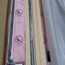 Queen Size Bed Frame with Headboard, Velvet Upholstered Platform Bed Frame No Box Spring Needed, Queen Sized Modern Bedframe with Strong Wooden Slats, Pink