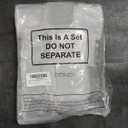 SATINIOR 24 Packs Small Clear Plastic Beads Storage Containers Box with Hinged Lid for Storage of Small Items, Crafts, Jewelry, Hardware (2.76 x 2.76 x 0.67 Inches)