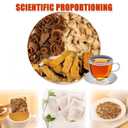 2 x 120 Turmeric ginger cinnamon tea bags organic, 100% Natural, No Additives, Caffeine Free, Improve Digestion, Skin and Sleep