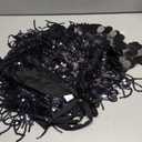 TWINKLEDE Sparkly Mermaid Sequin Skirt Fringe Belly Dance Skirts for Women