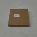 8" Plant Stand, Small Floor Indoor Plant Stand, Mid Century Wood Planter Stand with Metal Legs, Round Modern Plant Stool for Indoor Outdoor Flower Pots, Brown (8" X 1 Piece)