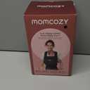 Momcozy Baby Carrier - Ergonomic, Cozy and Lightweight Carrier for 7-45lbs, Effortless to Put On, Ideal for Hands-Free Parenting, Enhanced Lumbar Support, Purehug for Infant to Toddler, Black