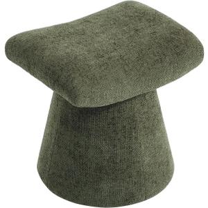 Get Set Style Modern Ottoman with Soft Padded Seat, Multifunctional Vanity Stool, Upholstered Footrest Stool for Living Room and Bedroom