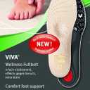 Pedag Viva | Leather Arch Support Inserts | Handmade in Germany | Plantar Fasciitis Relief | Heel Cushion | Activated Charcoal Odor Control | Metatarsal Support Pad | Tan | Men US 10/ EU 43