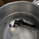 IMUSA 7 Quart Stovetop Aluminum Presure Cooker with safety valves for risk-free opening