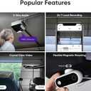 OCCHI Smart Garage Door Opener Remote, Garage Camera, Security+ 2.0 System Compatible, Garage Door Open/Close Control, 2.4Ghz WiFi Only, Compatible with Alexa, No Monthly Fee, Powered by Ampoza