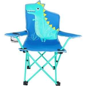 KABOER Kids Outdoor Folding Lawn and Camping Chair with Cup Holder and Carrying Bag, Children's Camping Chairs