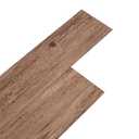 Peel and Stick Floor Tile, INMOZATA 36-Pack 54 Sq.Ft Self Adhesive Vinyl Plank Flooring Wood Grain Look 36x6 Inch Waterproof Tile Sticker for Bedroom, Living Room, Kitchen, RV (Natural Walnut)