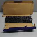 Guiheng Wired Crack Rainbow Gaming Keyboard and Mouse Combo, 104 Keys Light Up Mechanical Feeling Computer Keyboard, Wired Gaming Keyboard and Mouse for PC MAC Xbox Gamer(Black)