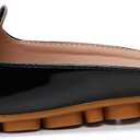 VYKF Mules for Women Flats Comfortable Slip on Backless Loafers Closed Toe Slides Women's Pointed Toe Mules Shoes