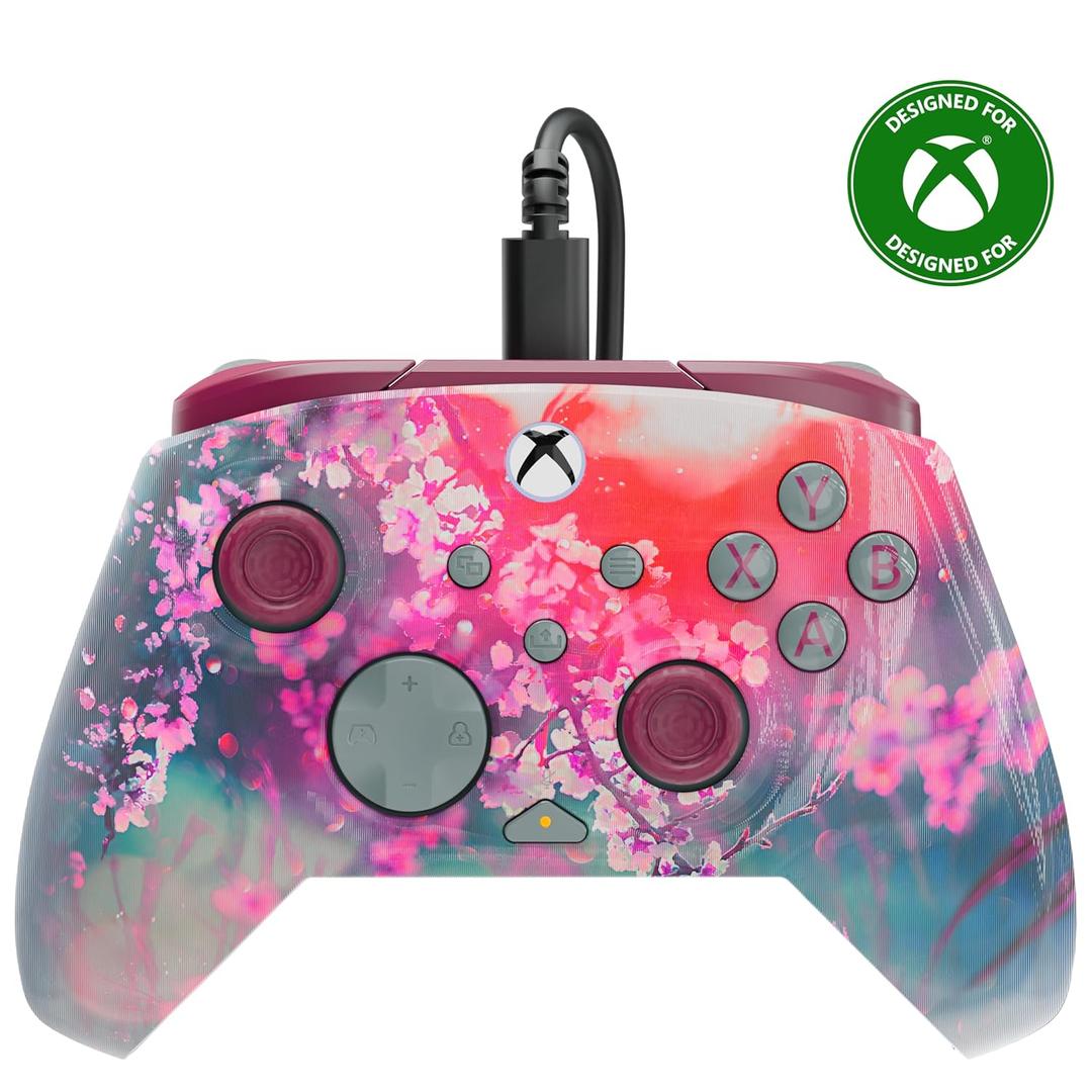 Turtle Beach Rematch Advanced Wired Gaming Controller for Xbox & PC  Lenticular, Multi-Design, Remappable Buttons, Hall-Effect Hair Triggers, 8ft Cable, Officially Licensed by Xbox  Kyoto Bloom