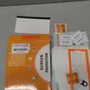 IMBZBK 9 in 1 for Samsung Galaxy Z Fold 6 Screen Protector, 3 Inside Flexible Film + 3 Front Tempered Glass + 3 Camera Lens Protector Accessories with Installation Frame No bubbles