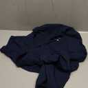 Dokotoo Womens Summer Boho Business Casual Smocked 2026 High Waisted Cargo Summer Long Elephant Pants with Pockets (XX-Large, Navy Blue)