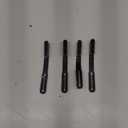 (4-Pack) Vehicle-Side 5-Pin Flat Trailer Wiring Harness Connector Dust Cover - Durable Rubber Protects Against Dirt, Water & Rust. Check Dimensions Before Buying