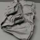 Wrap Around Dust Ruffle Bed Skirt - Light Grey - for King Size Beds with 12 Inch Drop - Elastic Strap - Adjustable Pleated Bedskirt with Brushed Fabric and Wrinkle Free - for Women, Men, Kids & Teens