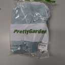 PRETTYGARDEN Women's Faux Leather Tube Tops 2025 Summer Strapless Asymmetrical Ruched Bandeau Shirts Going Out Club Outfits (Blue, XL)