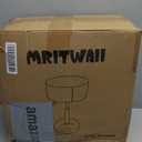 Adjustable Vanity Stool with Storage, 360 Swivel Makeup Stool Chair Small Velvet Round Ottoman with Gold Base for Bedroom (Beige)