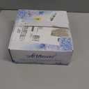 Artflower 4Pcs Real Touch Hydrangea Artificial Flowers, 22.5'' Blue Full Latex Faux Hydrangea Flowers for Home Floral Arrangements Wedding Bouquets Kitchen Table Centerpiece Decorations