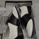 Ellie Shoes Women's 105-SD Oxford (8, Black/White)