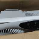 Bionaire Window Fan with Reversible Airflow Blades 3-Speed Settings, Programmable Thermostat, LED Display, Remote Control, Fits 2436" Windows, No Assembly Required
