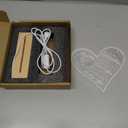 SANDJEST Acrylic Night Light Gifts for Grandmother, Sentimental Gifts for Grandma Nana Mimi on Birthday Christmas Valentines