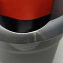 O-Cedar EasyWring Microfiber Spin Mop, Bucket Floor Cleaning System, Red, Gray, Standard